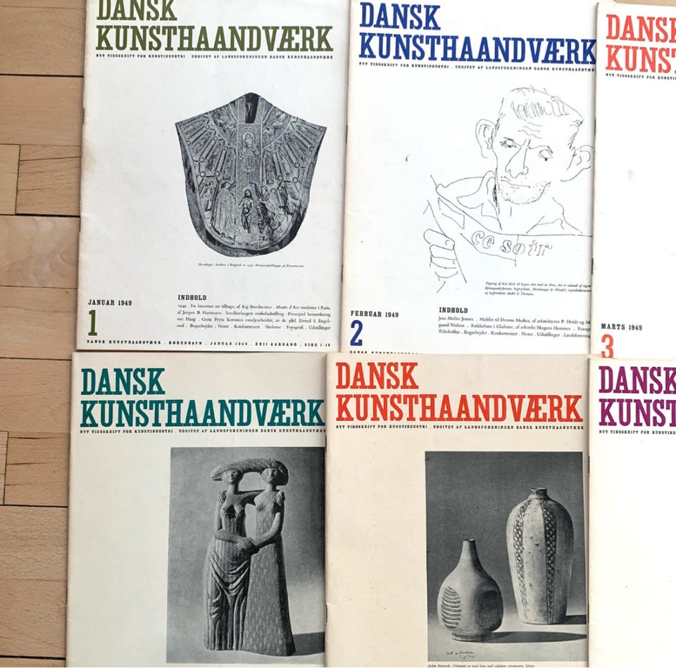 Dansk Kunsthaandværk 1949, emne: