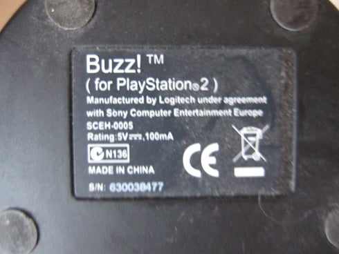 Playstation 2 Buzz'er sæt