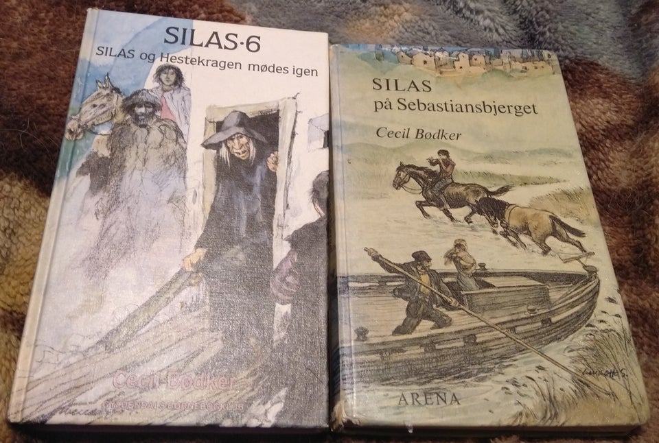 8 x Silas bøger, Cecil Bødker