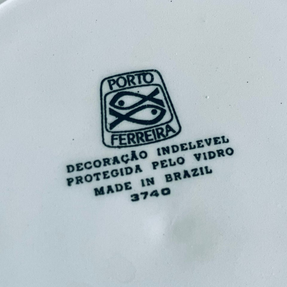 Keramik, Frokosttallerken, Porto