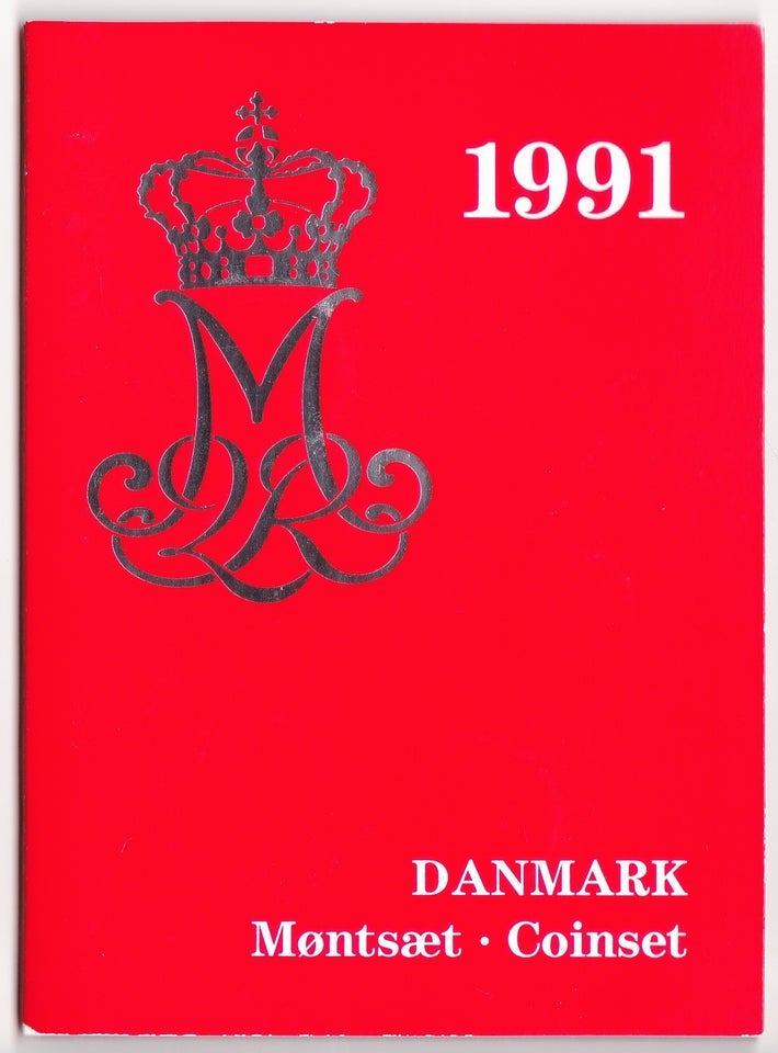 Danmark, mønter, 1991