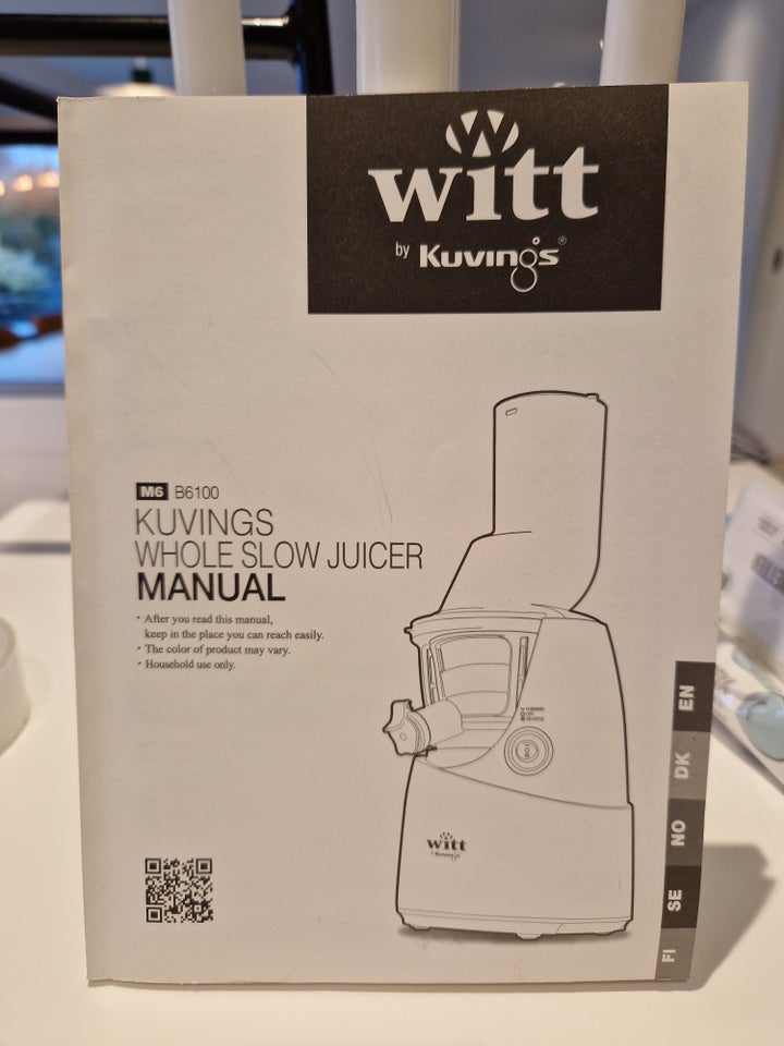 Slow juicer Witt by Kuvings