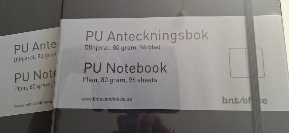 Bøger og blade, Pu notebook