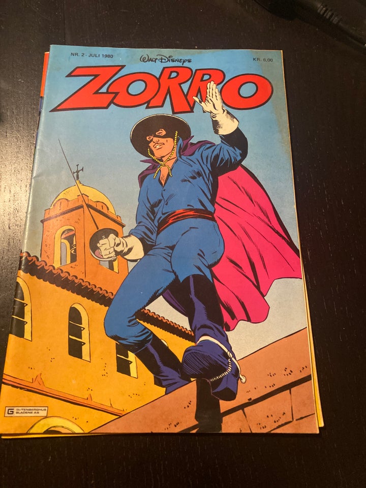 Tegneserier Walt disneys zorro