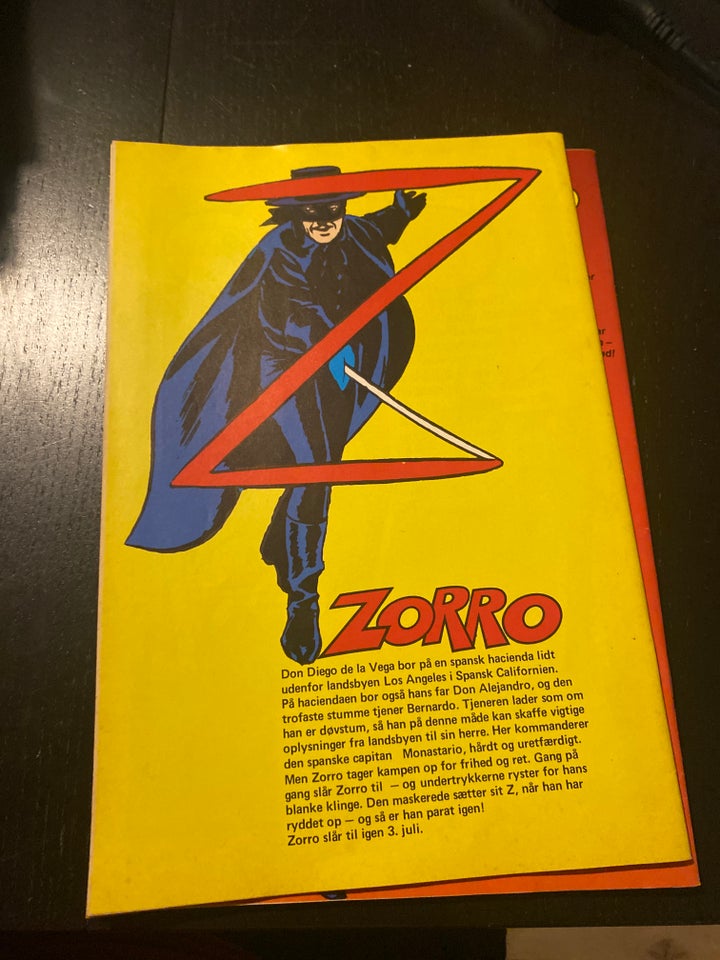 Tegneserier Walt disneys zorro