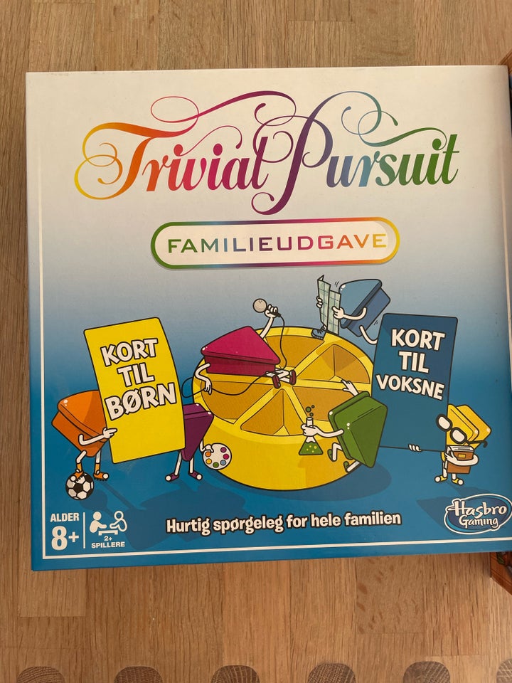 trivial pursuit, Familiespil,