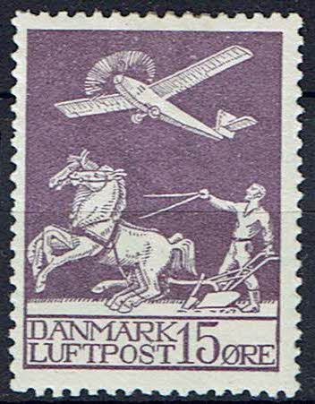 Danmark, ustemplet, bogtryk