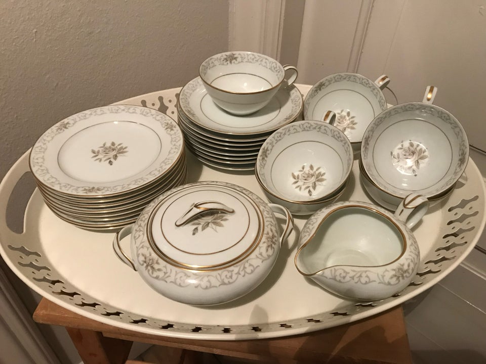 Porcelæn Kaffestel Noritake