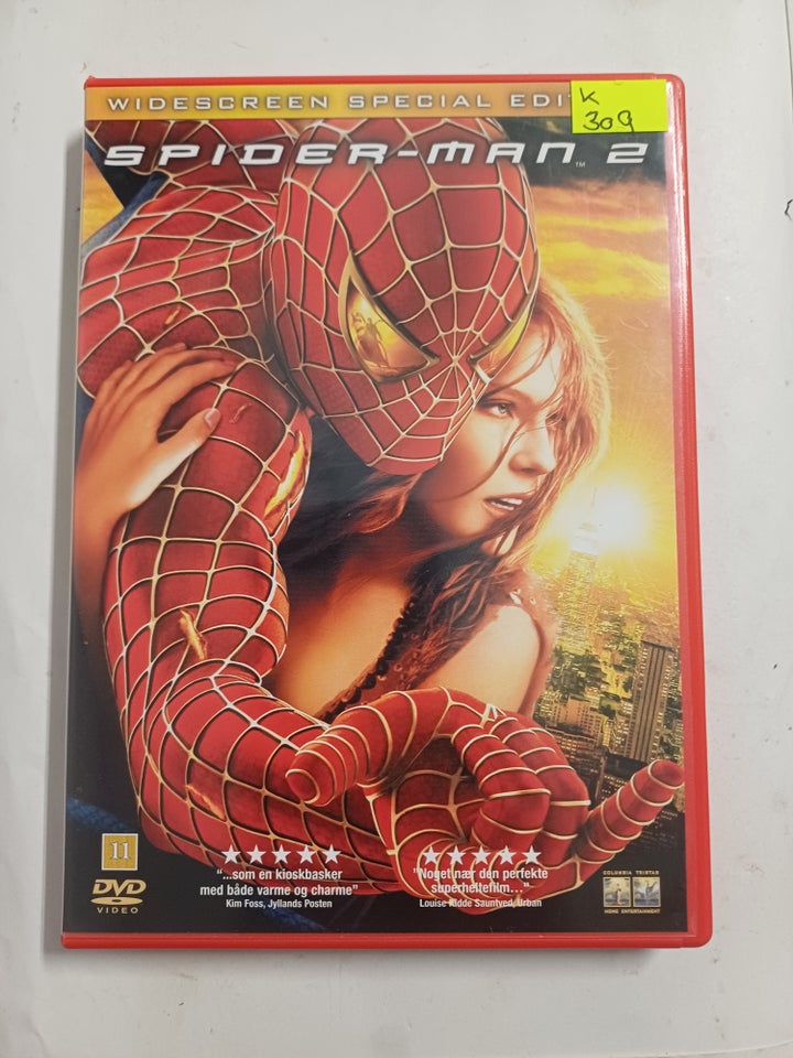 Spider-Man 2, DVD, action