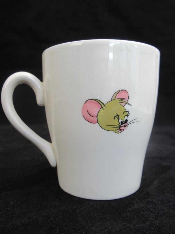 Porcelæn Tom  Jerry Gammelt