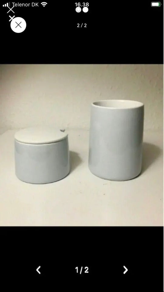 Porcelæn Stelton krukker 