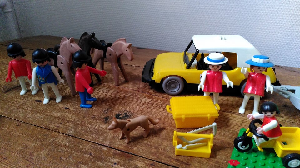 Playmobil, Bl.a. hestetrailer med