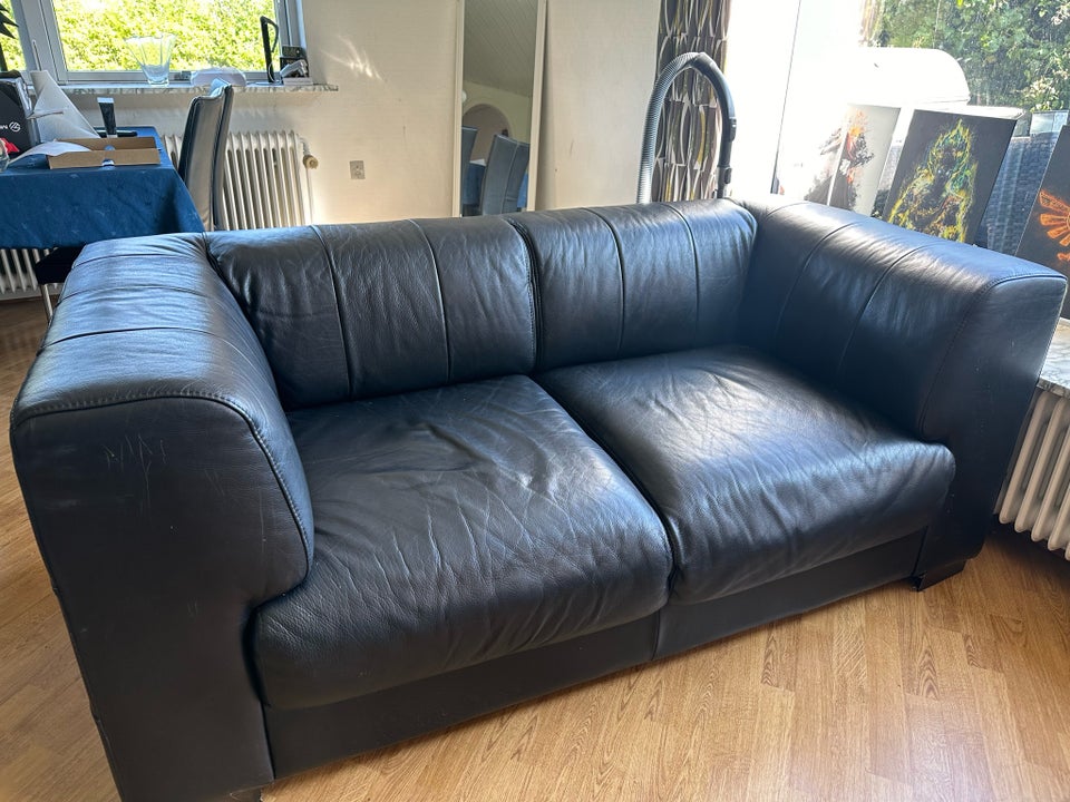 Sofa læder 2 pers