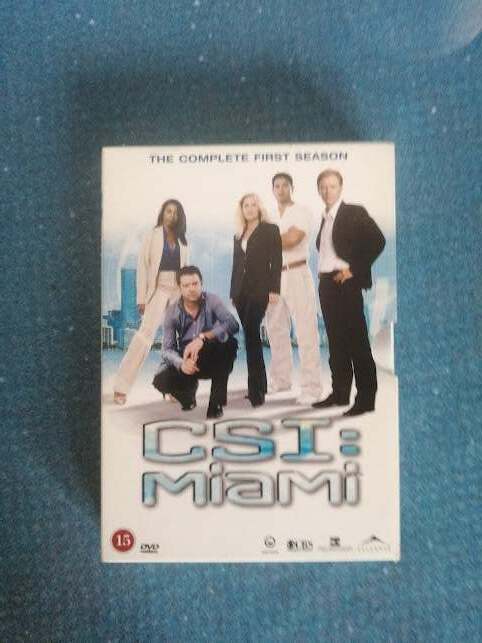 CSI Miami, DVD, TV-serier