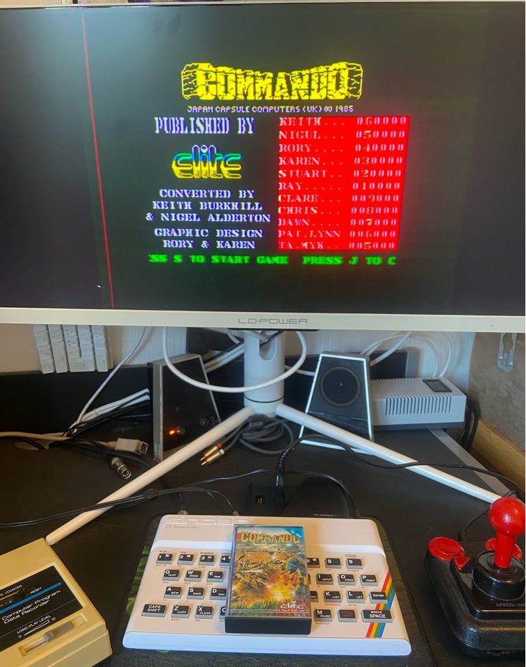 Commando, ZX Spectrum