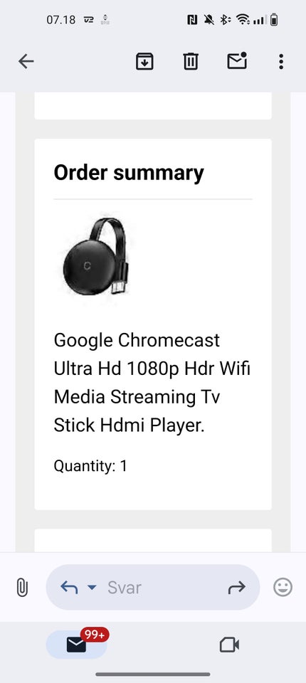 Chrome cast