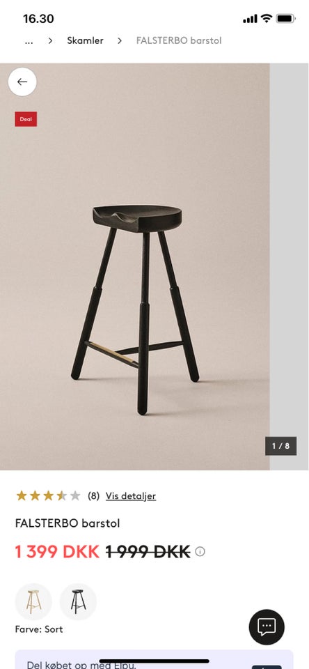 Barstol Tradition bar Stool NA4