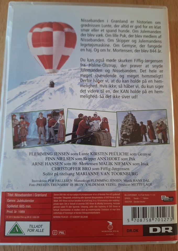 Nisse banden i Grønland DVD