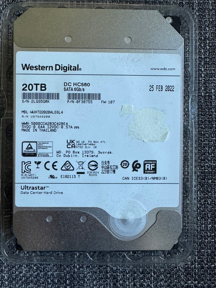 Western Digital, 20000 GB