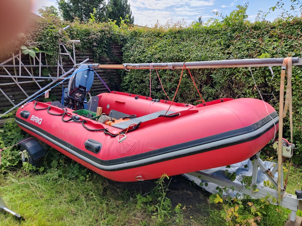 BRIG gummibåd med 25 hk Selva motor