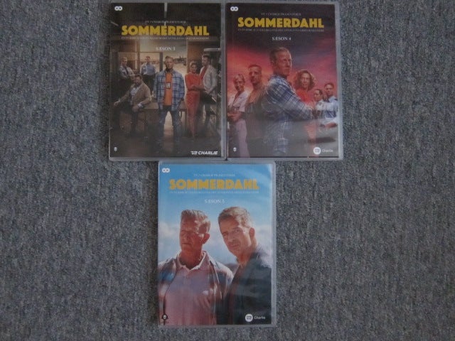 Sommerdahl sæson 3 4 og 5 DVD