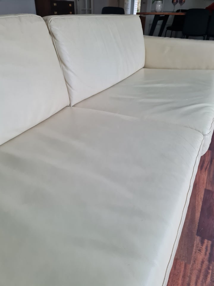 Sofa læder 3 pers