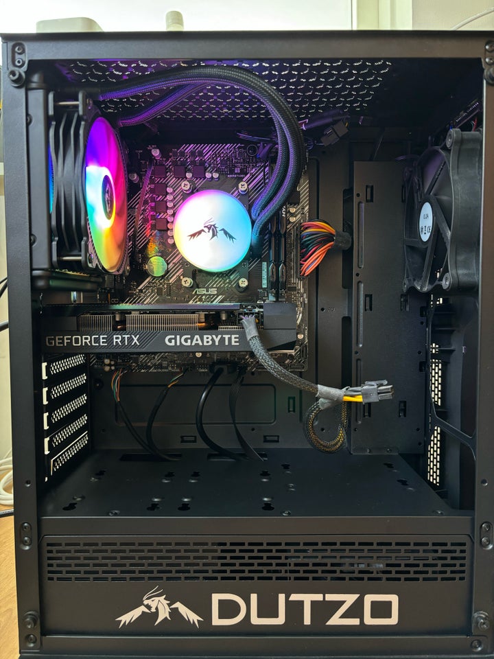 Selvbyg RTX 3060 Gamer PC 16 GB ram