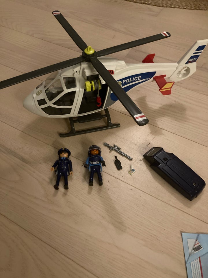 Playmobil, politi helikopter,