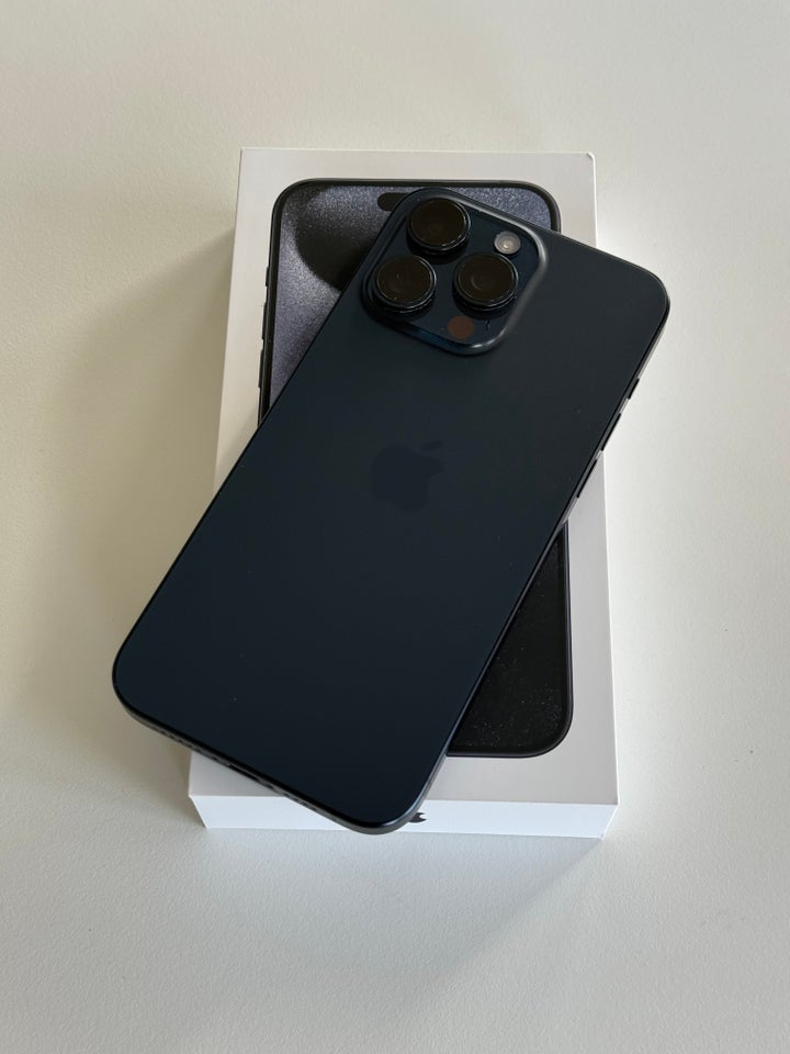 iPhone 15 Pro Max, 256 GB, blå