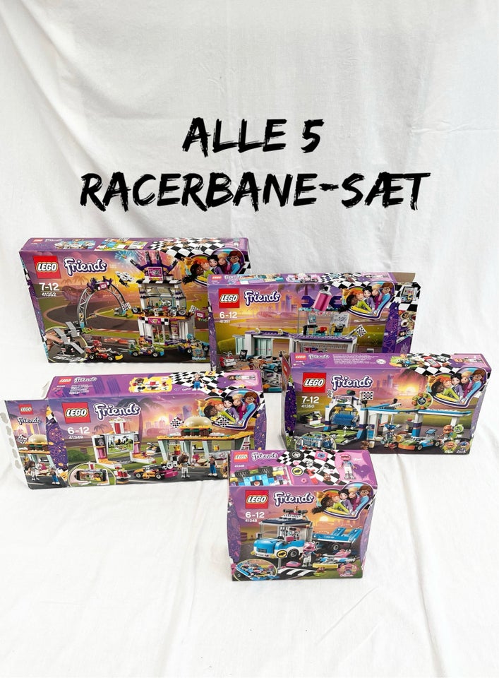 Lego Friends 5 Racerbane sæt