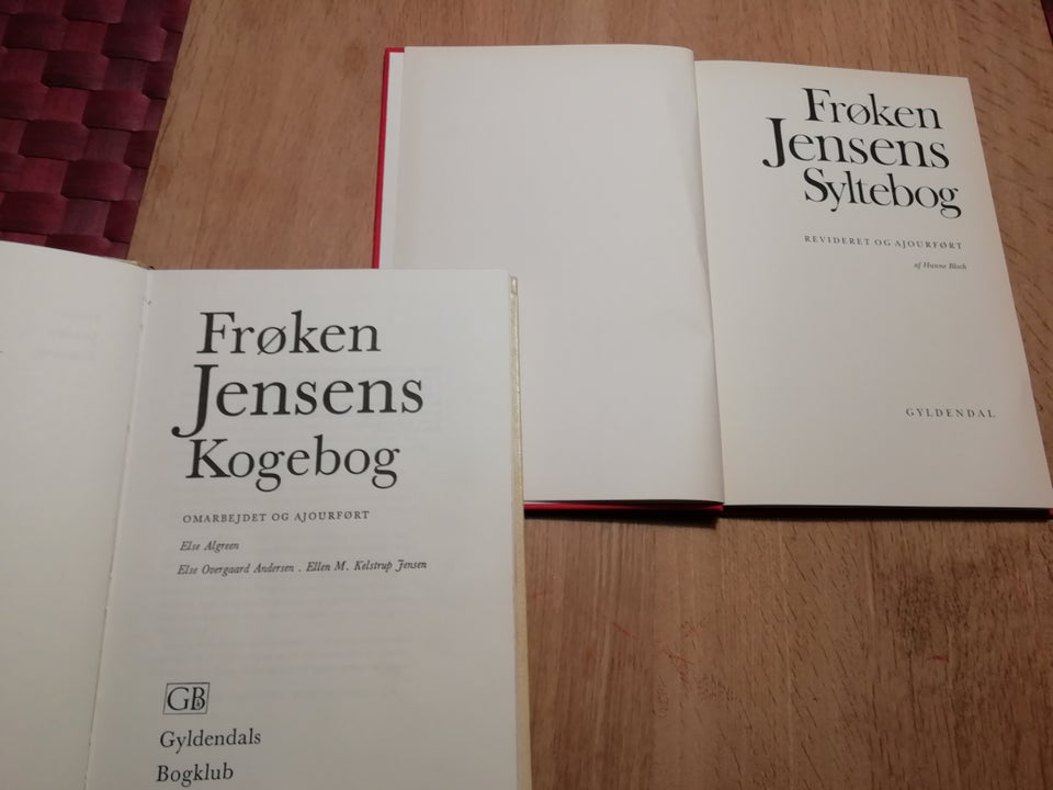 Frøken Jensens kogebog og