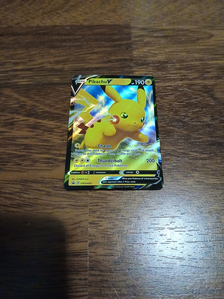 Samlekort Pikachu v