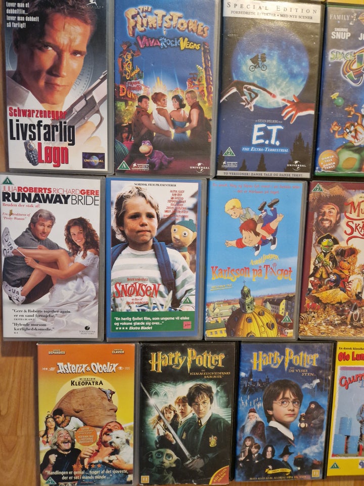 Familiefilm, VHS-JURASSIC PARK,