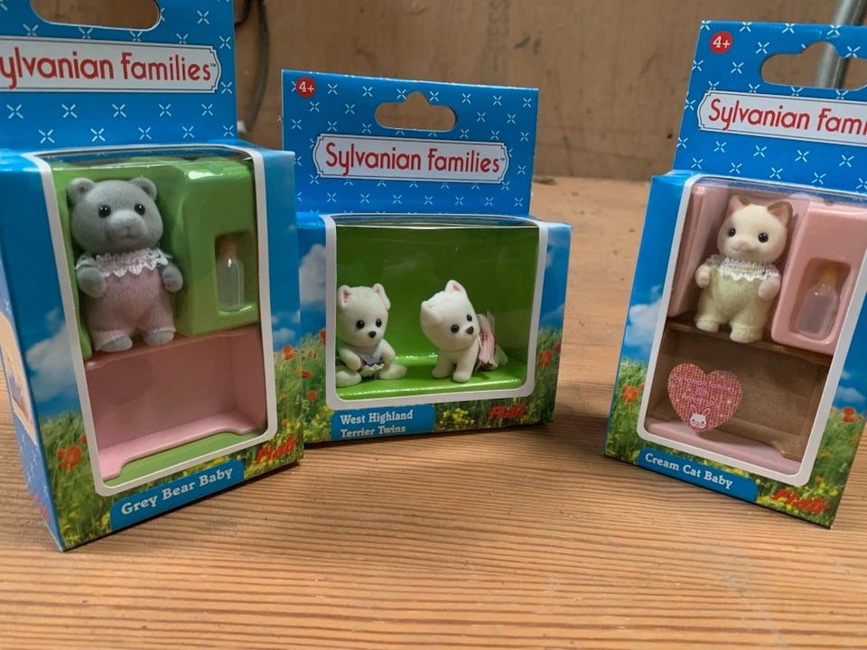 Sylvanian, Dukker og tilbehør.