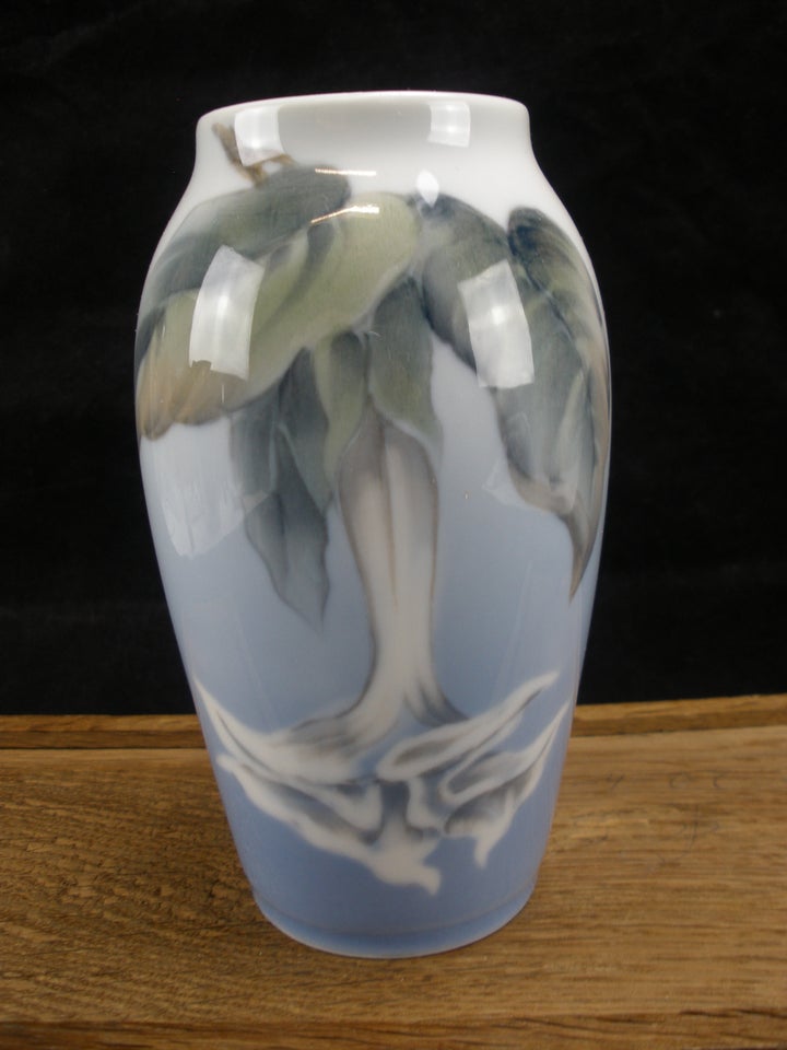 Gammel Vase Med Blomst 2687/88-5,