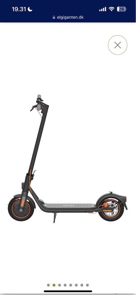 El-løbehjul Ninebot Segway