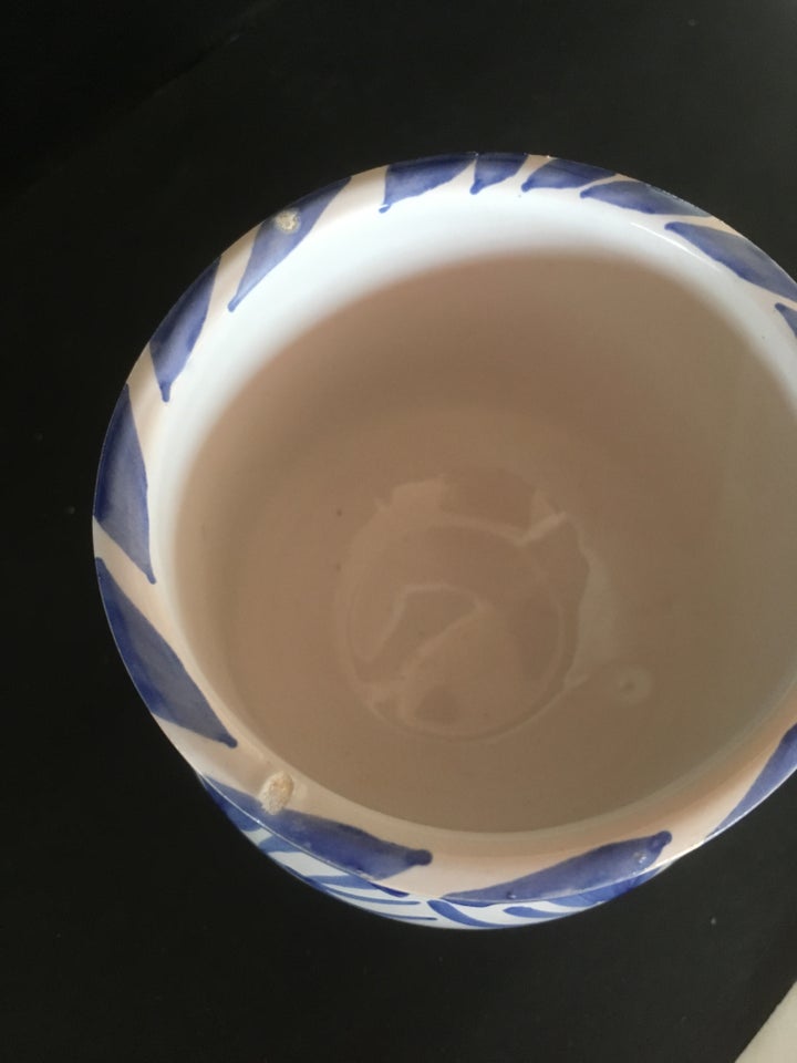 Keramik Lågkrukke / skål /