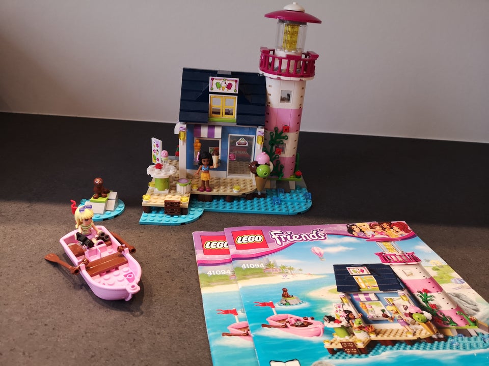 Lego Friends, Fyrtårn og is butik