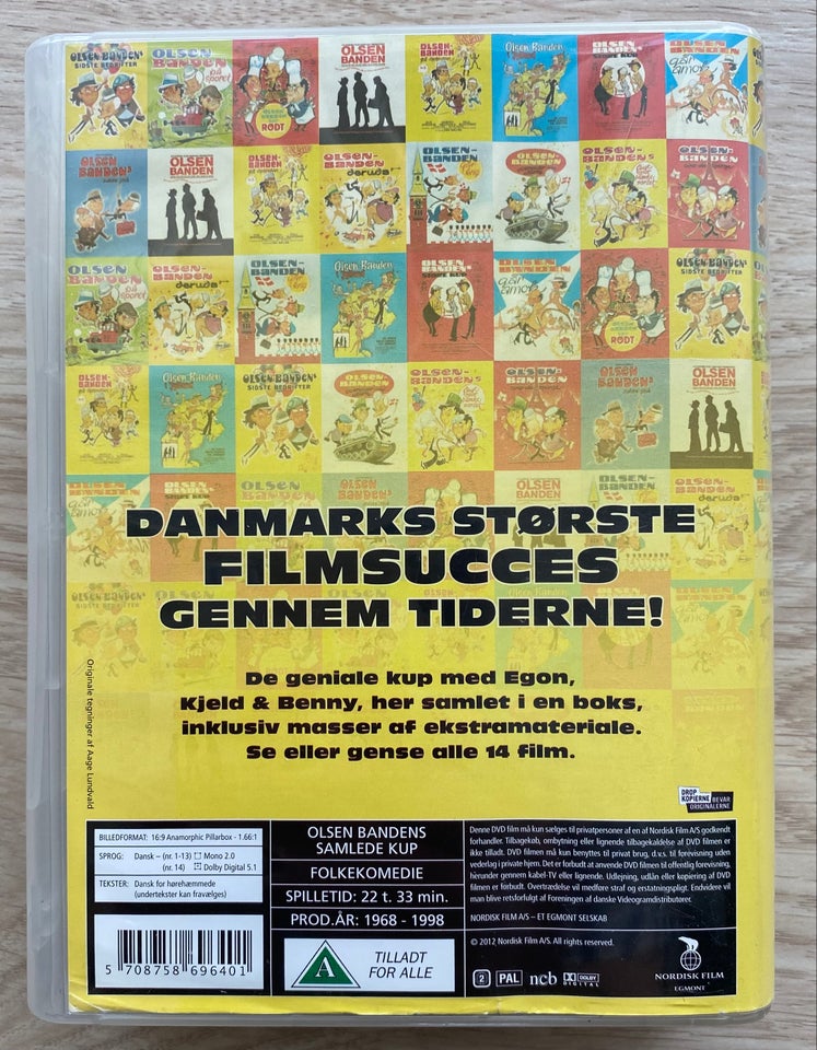 Olsen Bandens - Samlede Kup DVD Boks