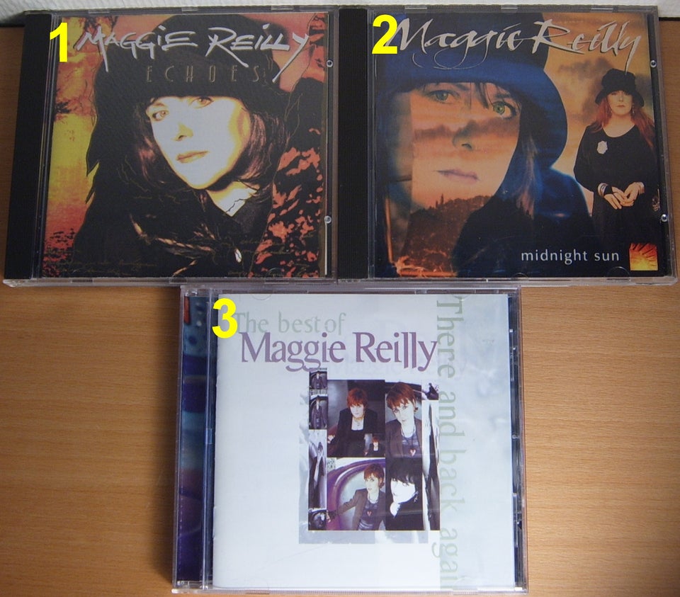 Maggie Reilly: 3 Titler, rock