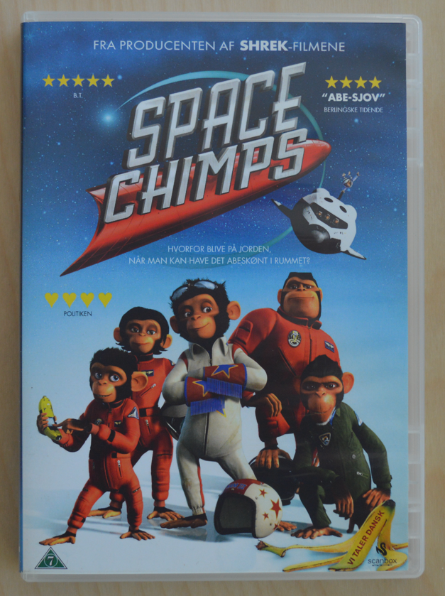 Space Chimps, DVD, animation