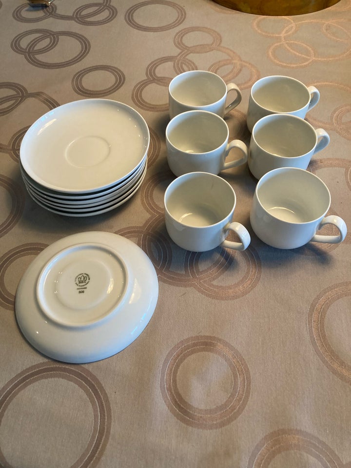 Porcelæn, Kaffekop m/underkop,