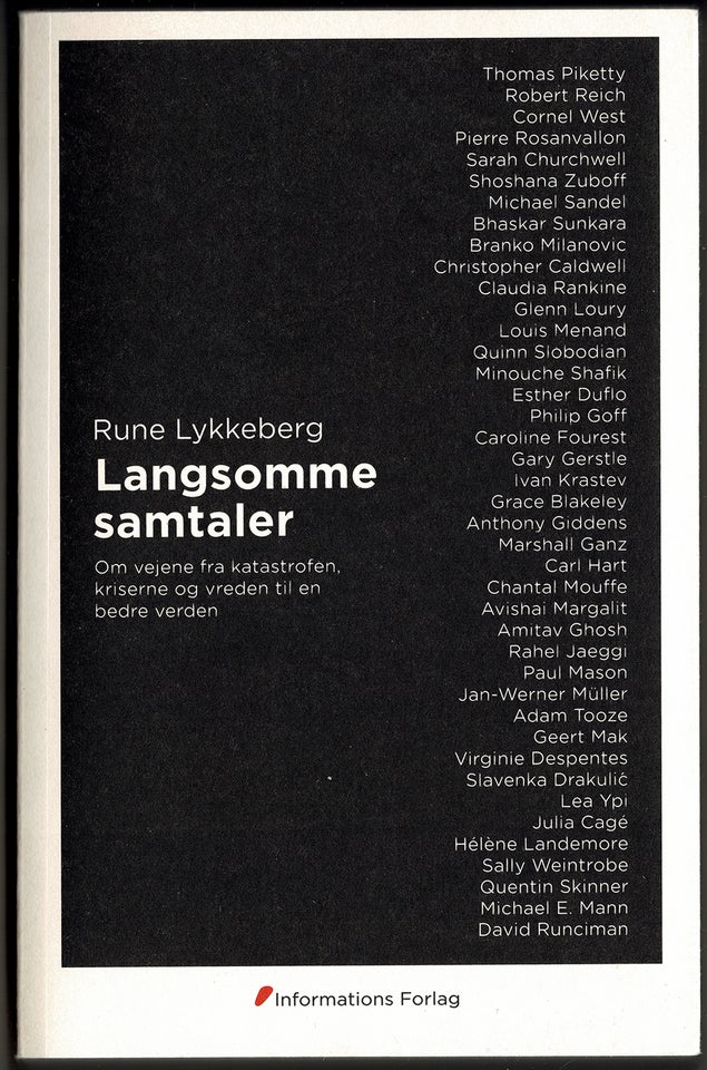 Langsomme samtaler (2022), Rune