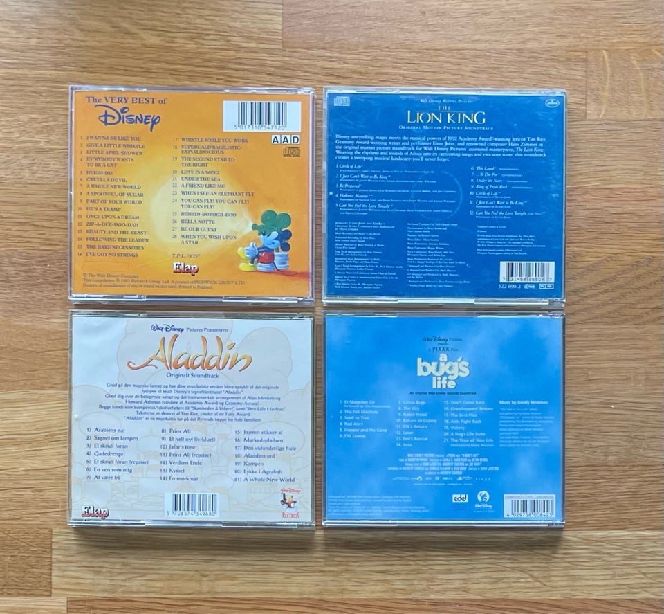 Walt Disney: Div, børne-CD