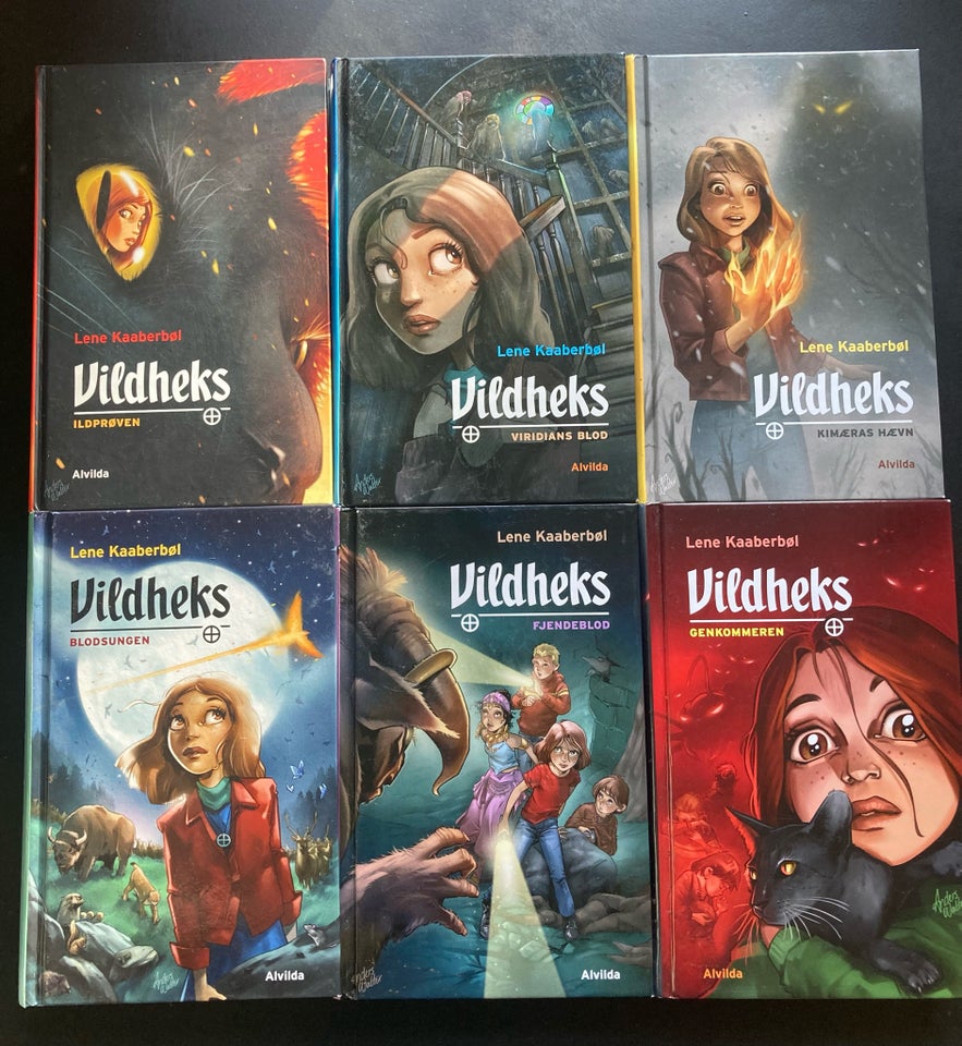 Vildheks 1-6, Lene Kaaberbøl