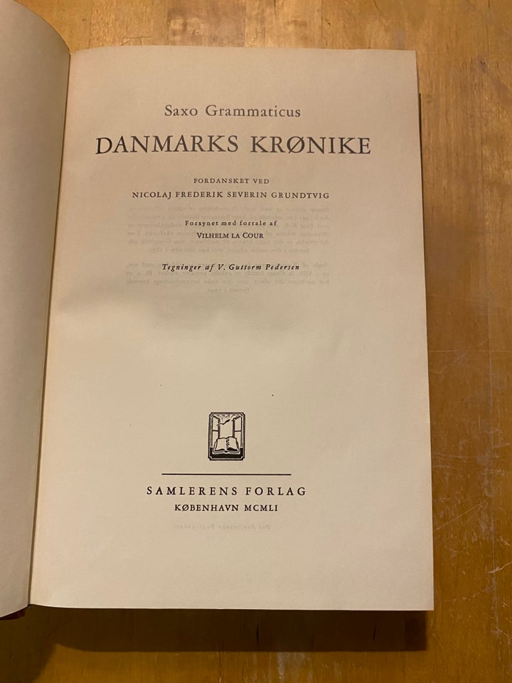 Danmarks krønike, Saxo