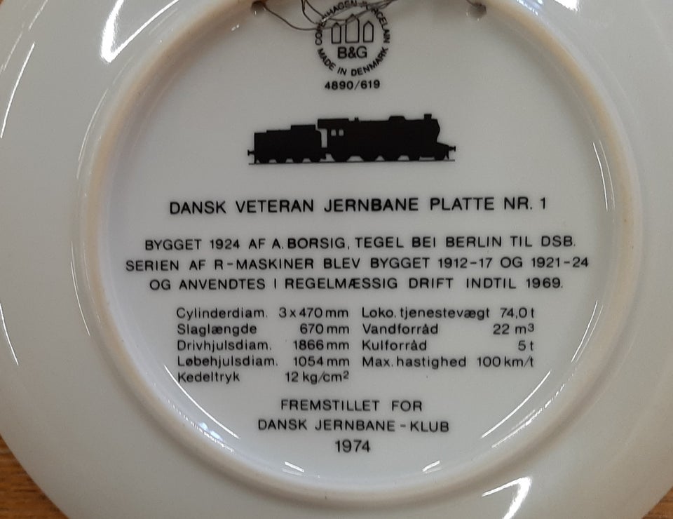 Dansk Jernbane - Klub - Platter,