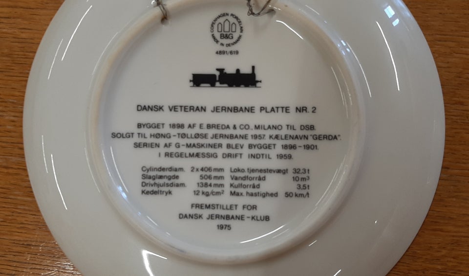 Dansk Jernbane - Klub - Platter,