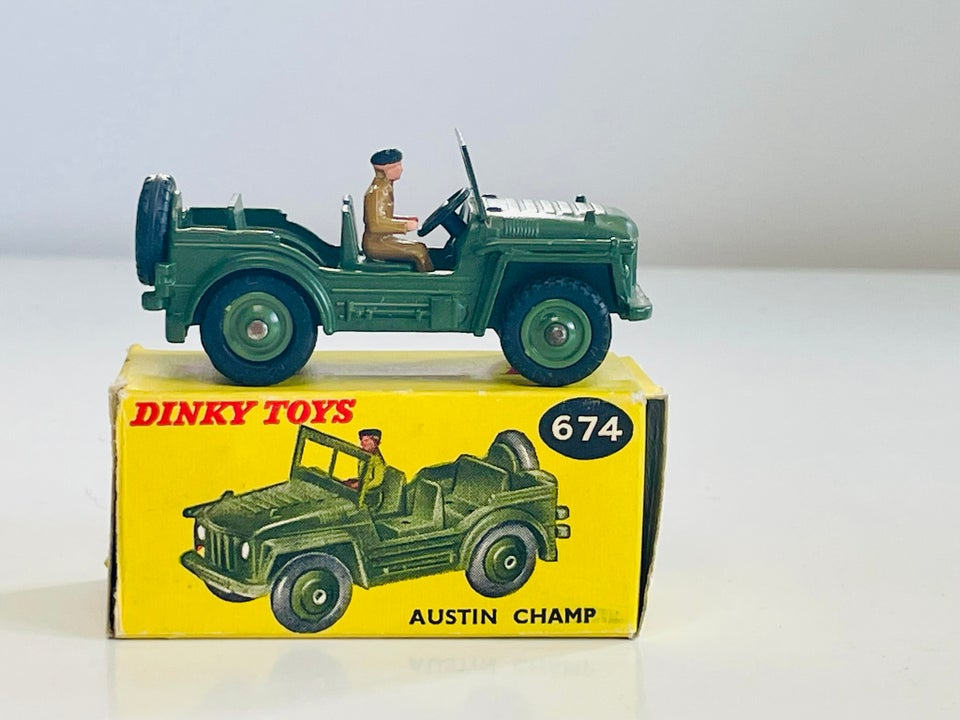 Modelbil, 1958 Dinky Toys Austin