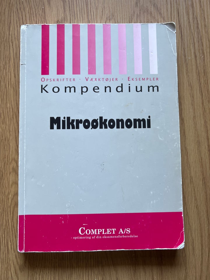 Kompendium - Mikroøkonomi